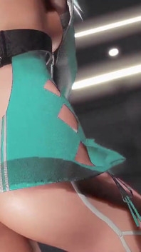 Saint Louis Hentai Undress Dance Azur Lane Wiggle Wiggle Big Boobs Mmd 3D Clear Blue Hair Color Edit Smixix