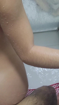 Petite Teen Fucked in the Shower