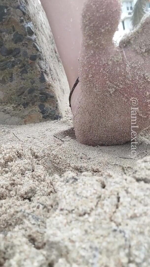 Princess Lextacy: Piedi da spiaggia a porto rico