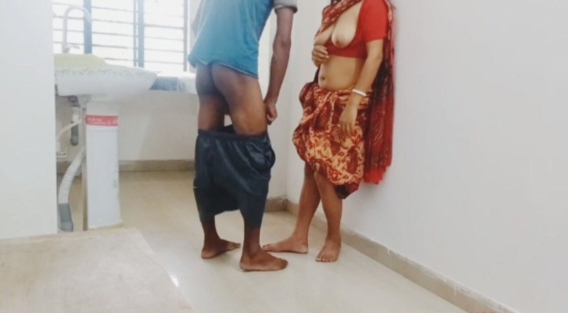 Teensex: Desi quente bhabi sexo satisfação história em cozinha quarto