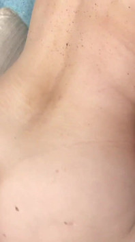 Hot and eager the beautiful lady fucks herself on the sofa with sex toys