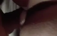 Fucking Blond MILF Doggy, Cumming Inside of Her See It Cumming Out of Her Pussy
