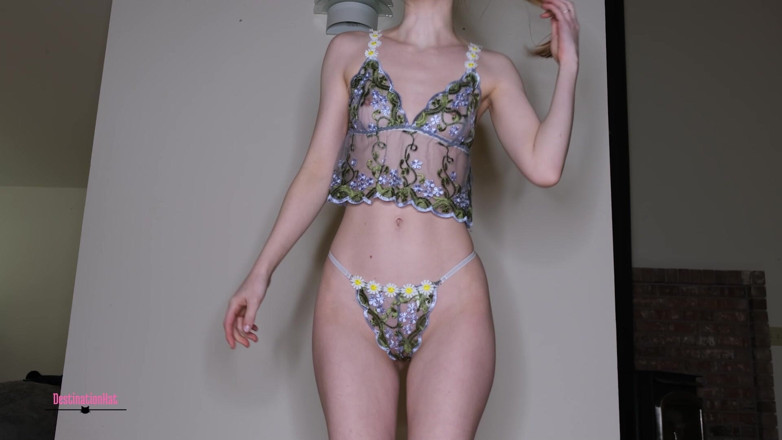 Destination Kat: Clothing and Lingerie Try on