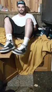 in Nike-Sneakern