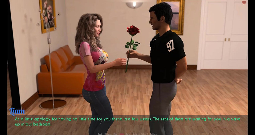 Visual Novels: Жена и мачеха, часть 79