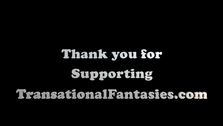 Transational Fantasies: Sexy trans holka a dívka s obrovským klitorisem šukají a jsou...