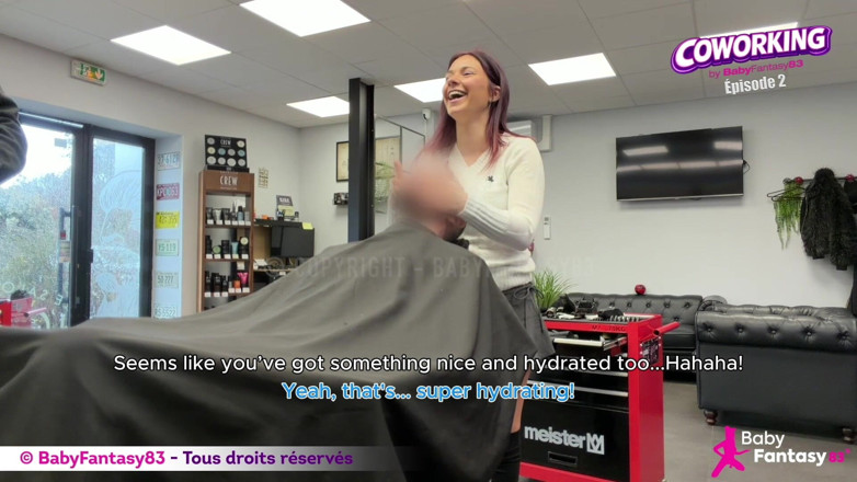 babyfantasy83: 코워킹 에피소드 2 이발소에서 섹스하러 간다