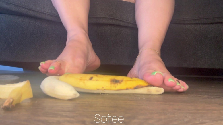 SofieeSoles: 녹색 발에 바나나 2