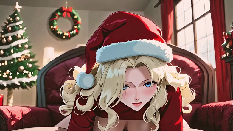 Total Sluts: La baddie bionda a natale ama i regali con il...