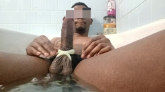 Sexyscorpion90: 흑인 대물 자지와 섹스하는 흑인 대물 자지