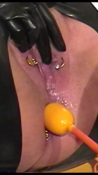 In the clinic she enjoys blowjobs with sexy nurses and sex toys