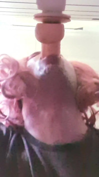 Crossdresser Pina Dildo Deepthroat Swallowing Hard Hals
