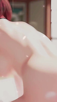 Gol Cute Anime Teen Momo Tit Fuck and Riding Creampie