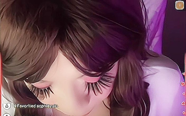 Sophieyuki: Si spoglia ed arrapa mentre in diretta streaming