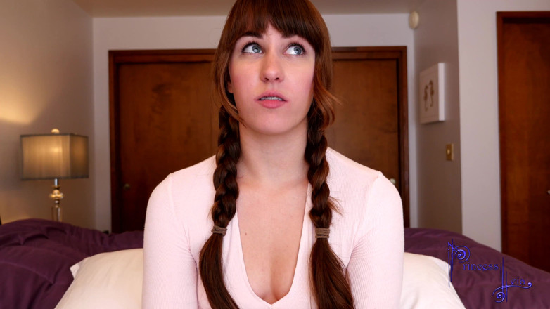 Princess Leia: Webcam fun with stepdad