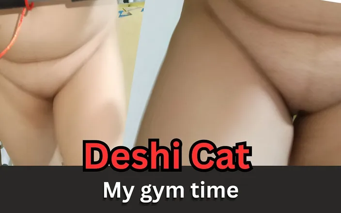Deshi cat: Horny Stepdaughter Walking Nude in Gyam, Pervert Stepfather Filming Her...