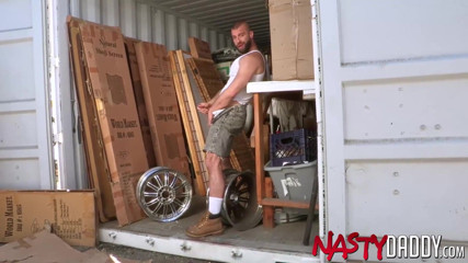 Nasty Daddy: NASTYDADDY Donnie Argento barebacked by Stepdaddy Jack Dixon