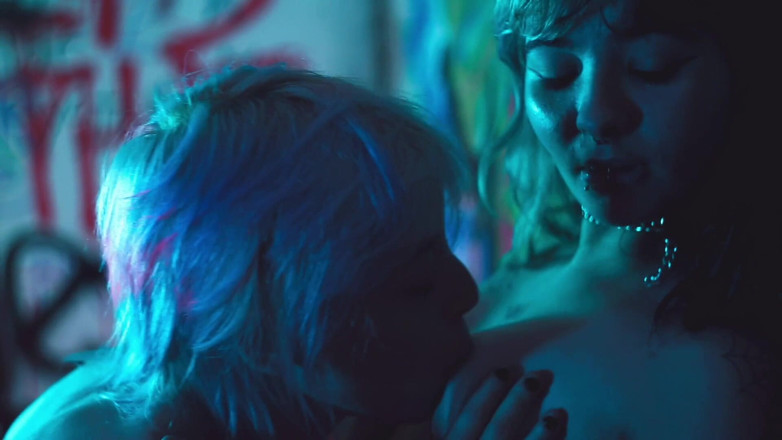 Quente club: Acidalia e nath - lesbianisme antara teman-teman