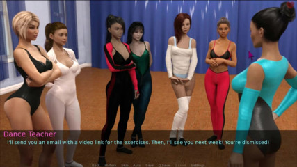 Visual Novels: Żona i macocha część 32 - gorące tancerze