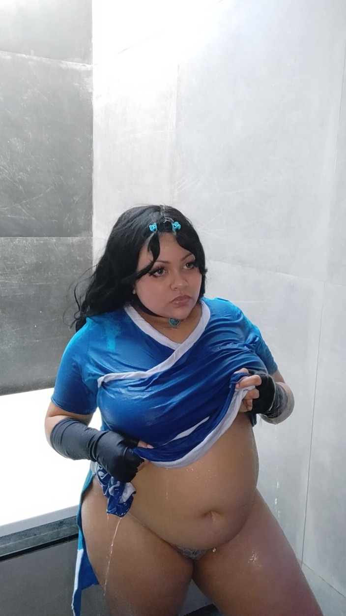 Cutiepiie Chubby: Awek montel Katara Cosplay Photoshoot Bermesra