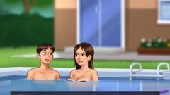 Fucking My Step Sister Jenny in the Swimming Pool
