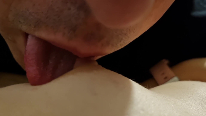 SexInCrimes: Sucking MILF's Nipple while fingering her pussy