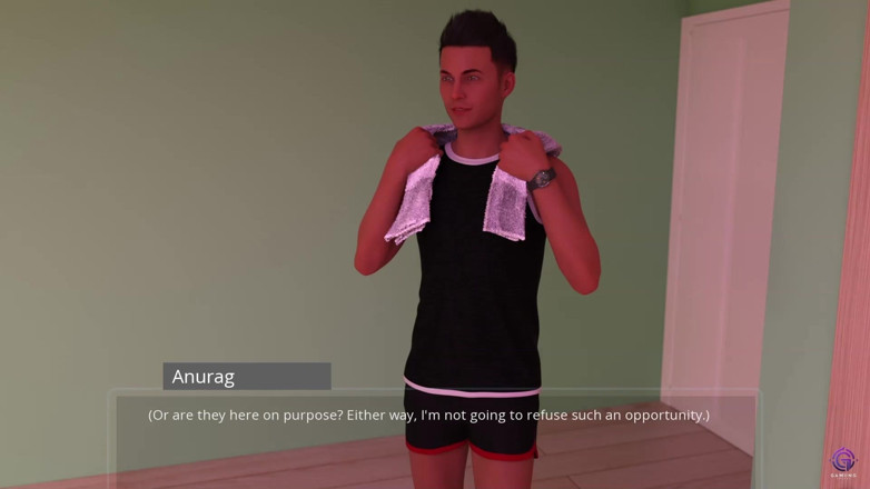 Gaming Anurag: Ich kann meiner stiefmutter und stiefschwester während der nackten yoga-session...