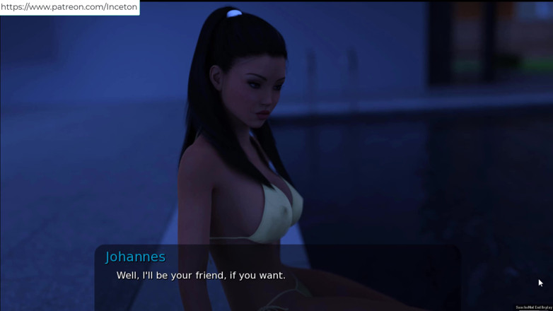 Johannes Gaming: Summer with Mia - Getting handjob at the pool