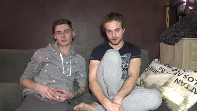 French dudes with big cocks: Jarome James sapık arkadaşı Morgan'ı sikiyor