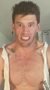 Muscle Worship Vid with Hulk Ending