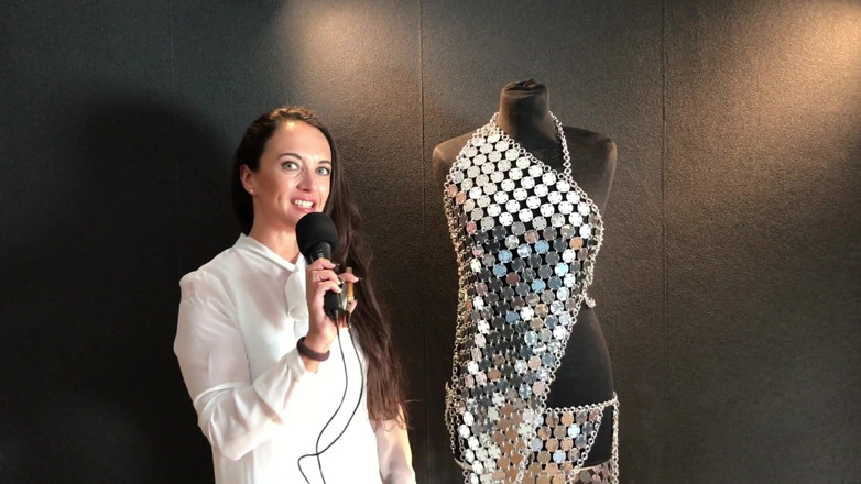 Amalie von Stein: Chainmail prova Luna design by ero chains