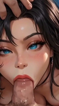 Si jalang memberikan blowjob di tempat awam, si jalang menghisap zakar secara langsung