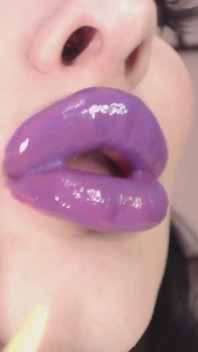 Enormes labios fetiche, nariz, fetiche, humo