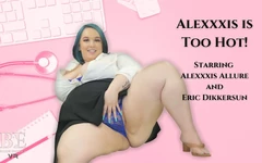 VR Alexxis Allure - Alexxis Is Terlalu Panas Bevr