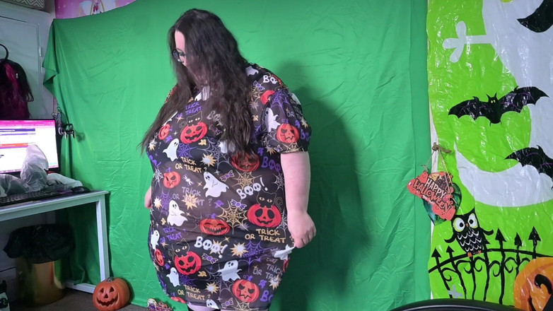 SSBBWLadyBrads: SSBBW halloweenský módní úlovek pro velká těla