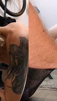 Versohlenung, rose nimmt einen monster-buttplug in ihr kleines arschloch