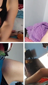 Amateur-ehefrau blowjob gurke, behaarte muschi, dicker arsch, große nippel.