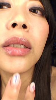 Dirty POV: Mistress Kiwako Oikawa Fucks Her Mouth with a Spit-covered Finger... Careful - if You Stare, She’ll Spit on You.
