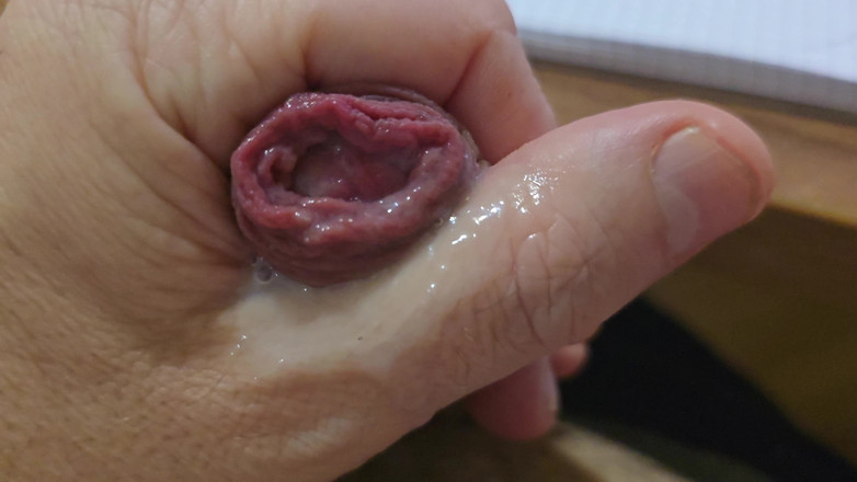 Jordance: Ładna ręczna robota z bliska i ładny odlew spermy