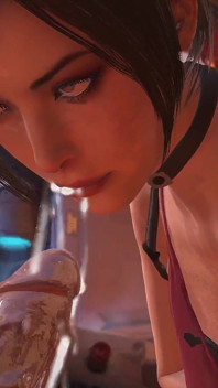 Ada Wong Deephroat kouření zblízka: Rezidentní zlá parodie
