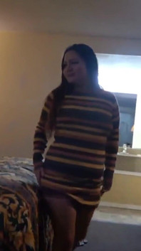Single Girl with a Perfect Body - I Cum Inside Her Pussy