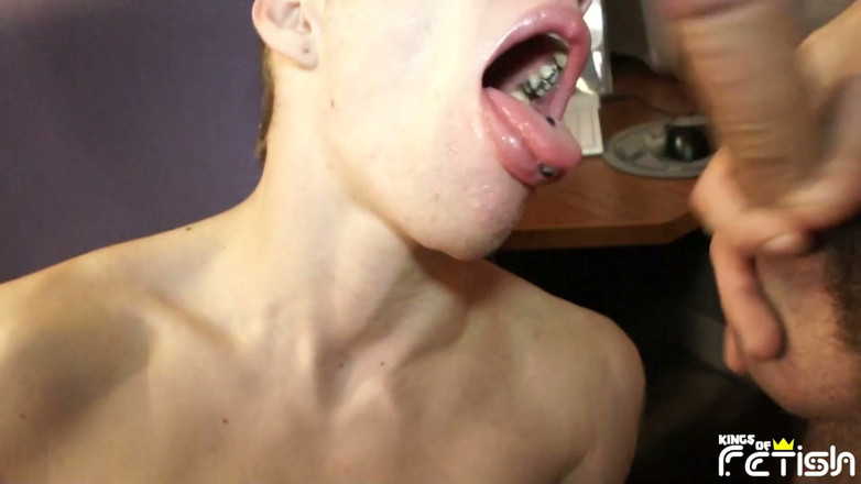 Gay Diaries: Horny gay couple suck each other with passion while nobody...