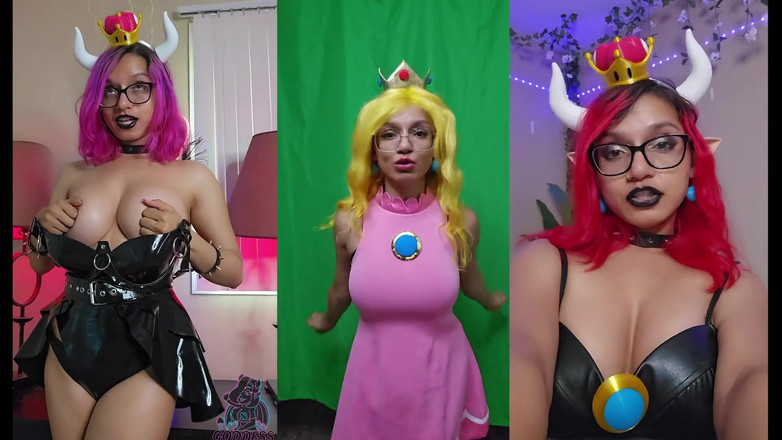 Goddess Rarity: 女神ラリティがピーチのコスプレをして、あなたにジョイ(喜び)を与える