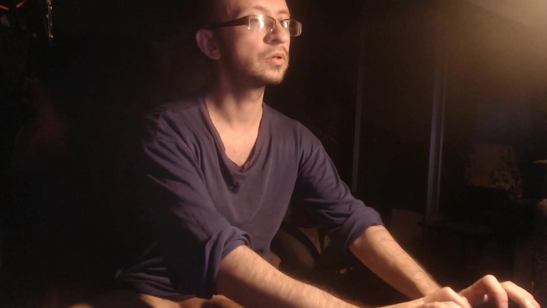 Alex Metallov: A Guy Plays with His Dick During a Webcam Show