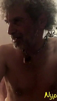 Old Man Cums in My Ass After Long Anal Barebacking