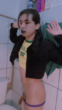 She Is a Slut in Panties Cock Delight Carla Woman Transvestite