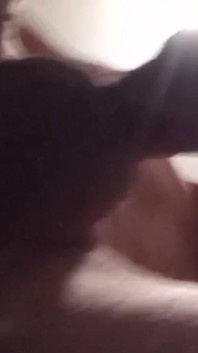 Orally Cleaning My Vibrator, as I Assfuck Myself with It