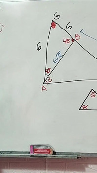 14 trigonometri: Olimpiyat sorunu - dikkate değer üçgenler