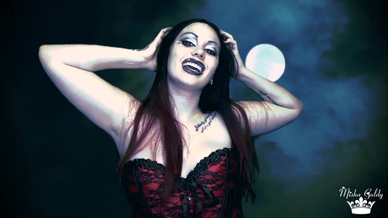 Goddess Misha Goldy: Okrutna Banshee zje cię i wskrzesi raz po raz po...