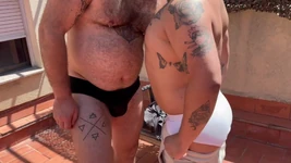 Skägg och avsugning